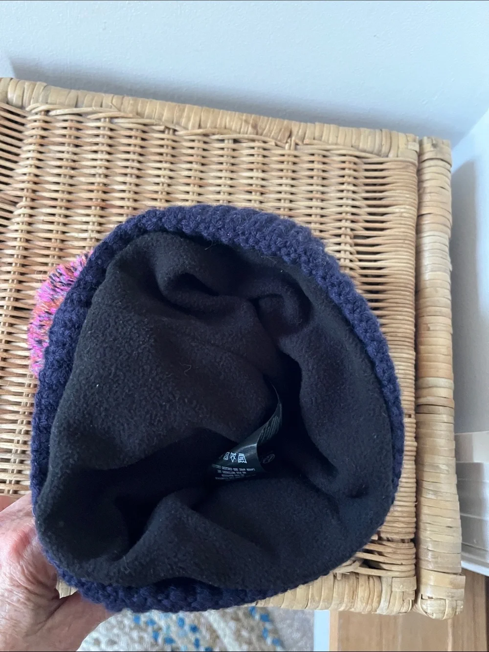 Free People First Frost Fairisle Pom Pom Beanie NEW